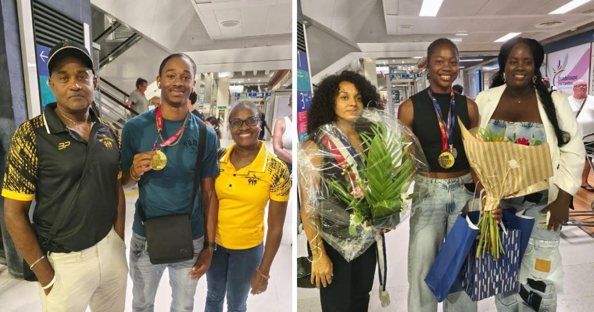     ATHLETISME. Ylann Bizasène et Emilie Montout, champions d’Europe U20, de retour au pays 

