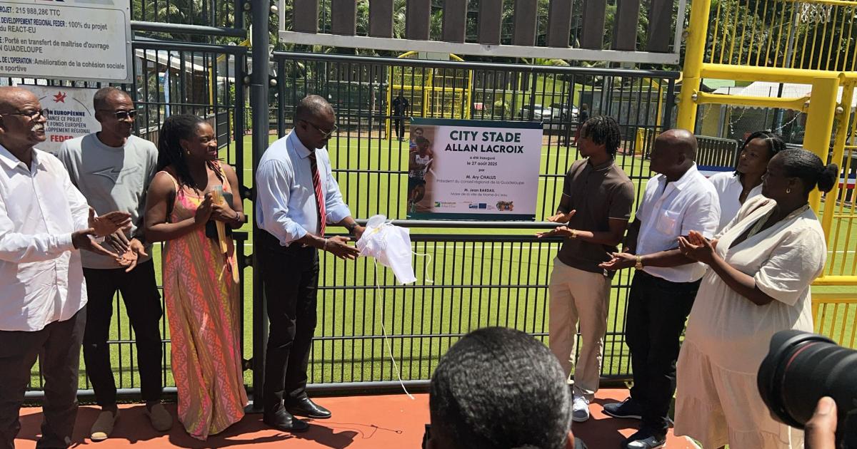     Une piste d’athlétisme et un city stade inaugurés à Morne-à-l’Eau

