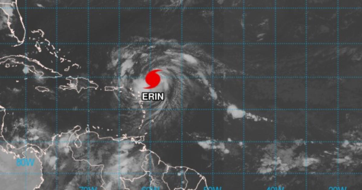     Erin est désormais un ouragan de catégorie 2 à 400 kilomètres de Saint-Martin et Saint-Barthelémy


