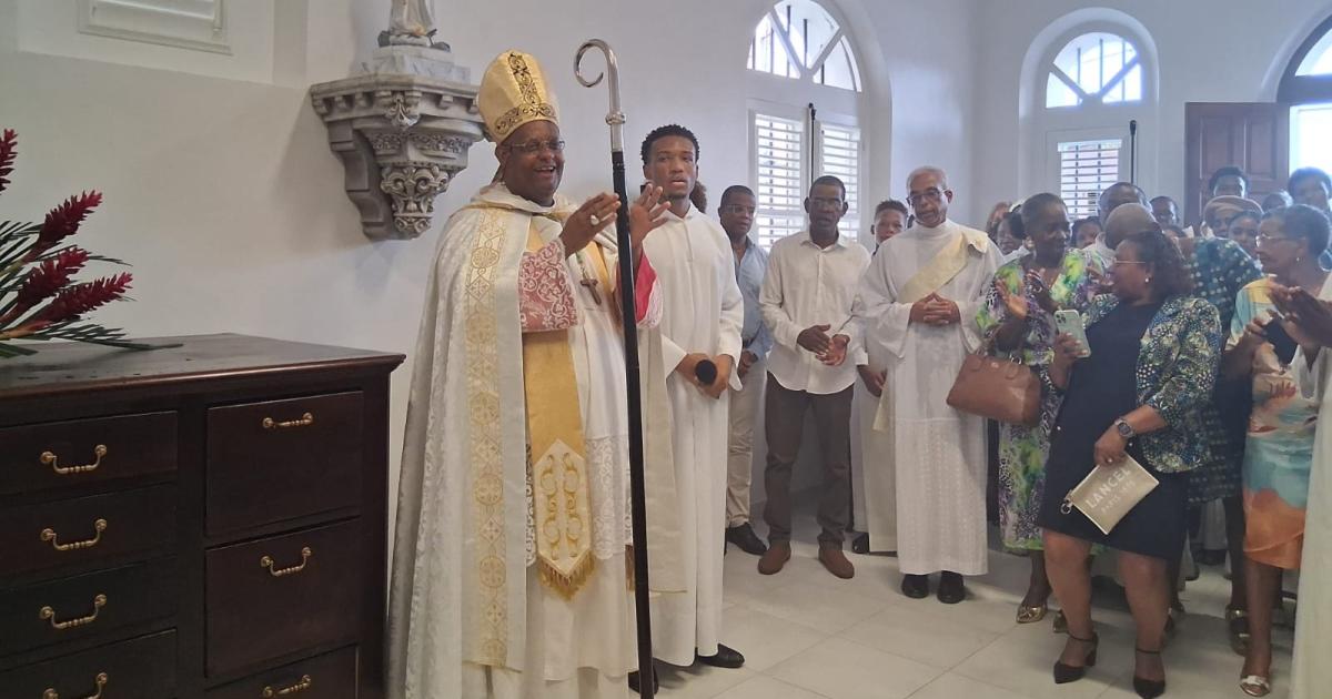     La sacristie de l’église Saint Laurent du Lamentin renaît de ses cendres

