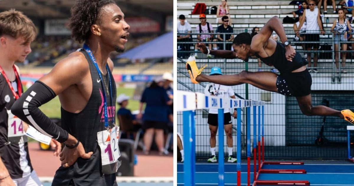     Le hurdler port-louisien Ulric Portier champion de France U23 du 110 m haies 

