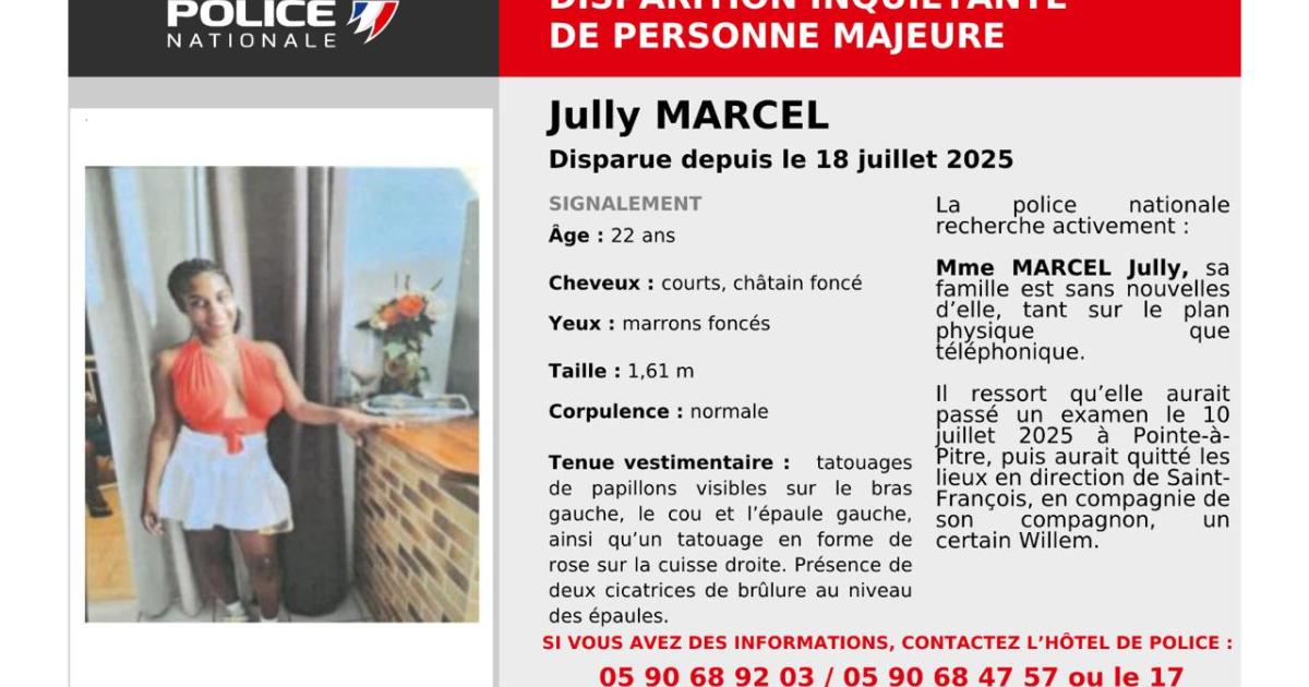     Jully Marcel s'est présentée d'elle-même à la police

