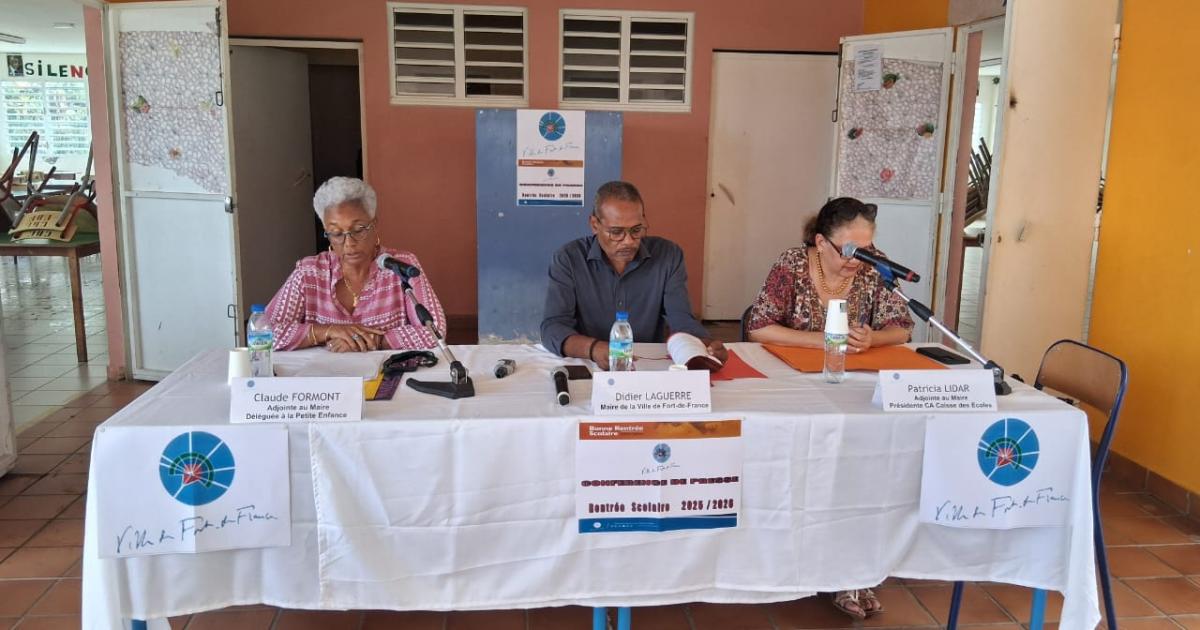     La ville de Fort-de-France a offert à ses écoles un beau lifting pour cette rentrée scolaire


