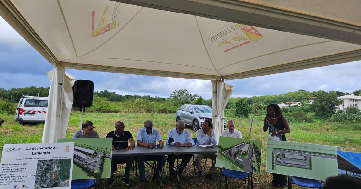     Le Lamentin va enfin se doter de sa première déchetterie

