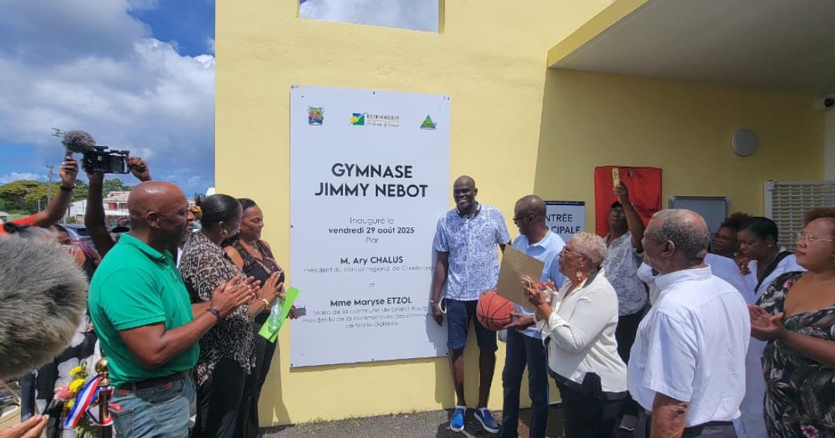     Le gymnase Jimmy Nebot vient renforcer les infrastructures sportives de Marie-Galante


