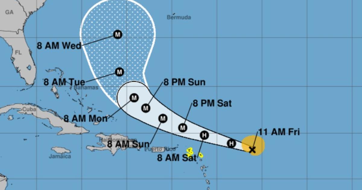     Erin devient le premier ouragan de la saison cyclonique 2025 et s'approche des Îles du Nord

