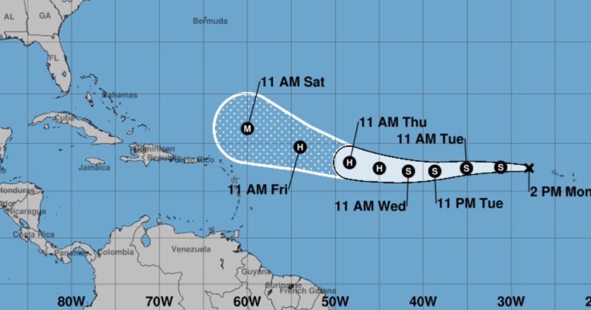     La tempête Erin voit le jour à proximité du Cap Vert, une surveillance accrue est de rigueur


