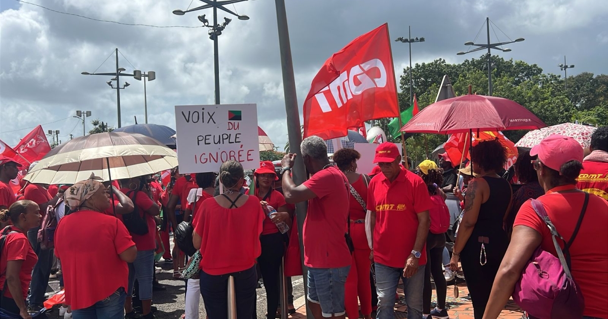     « Bloquons tout » : près de 500 manifestants mobilisés à Fort-de-France

