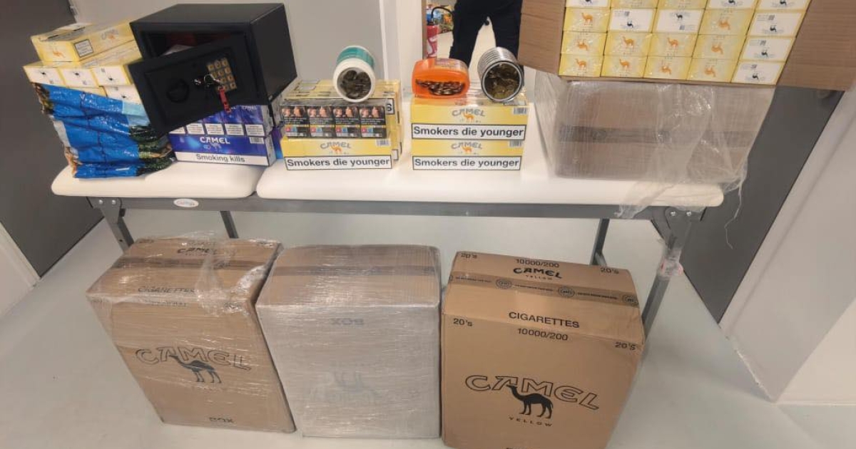     Importante saisie de cigarettes de contrebande à Basse-Terre

