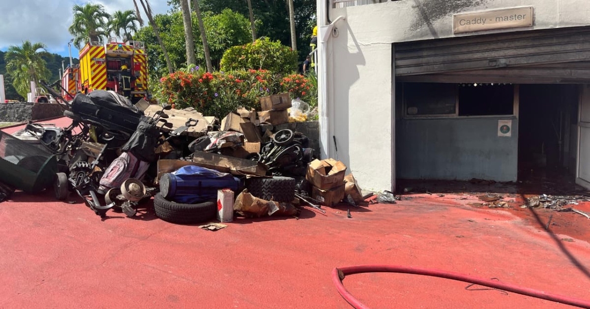     Incendie du golf des Trois-Îlets : la CTM porte plainte 

