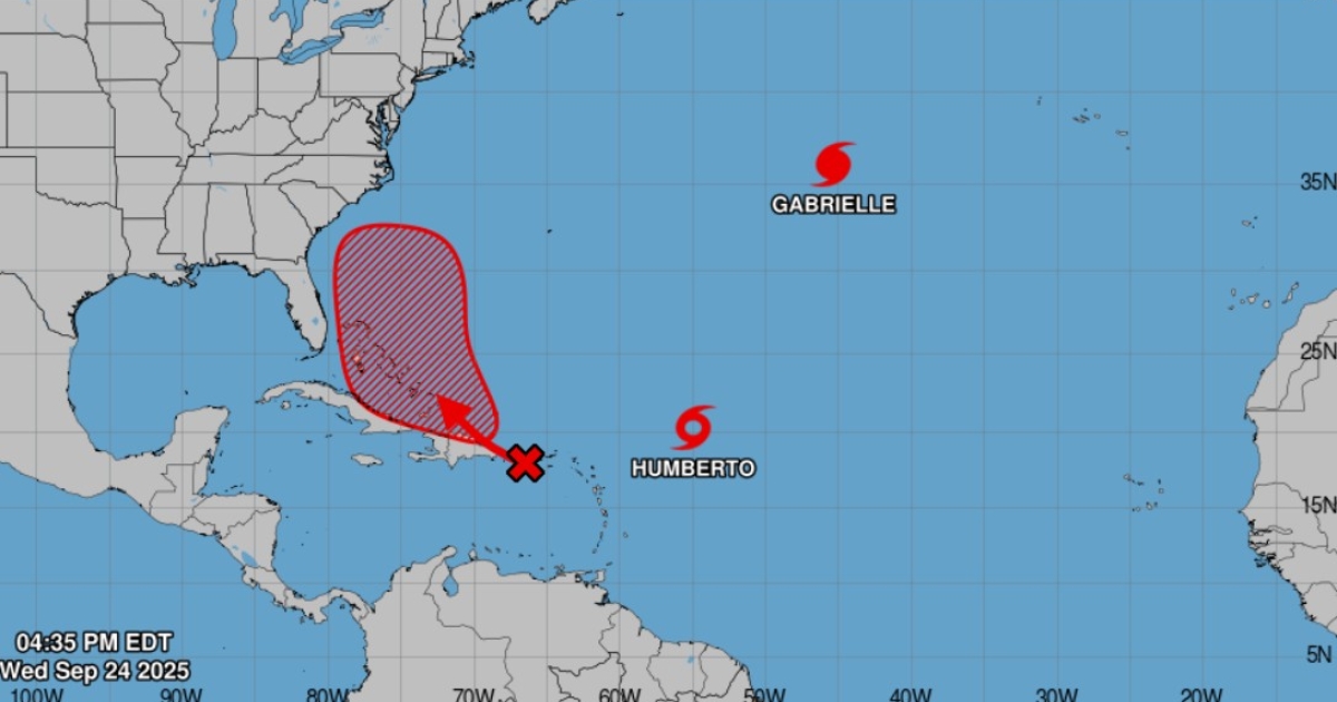     Naissance de la tempête Humberto sur l'océan Atlantique, pas de menace pour les Petites Antilles

