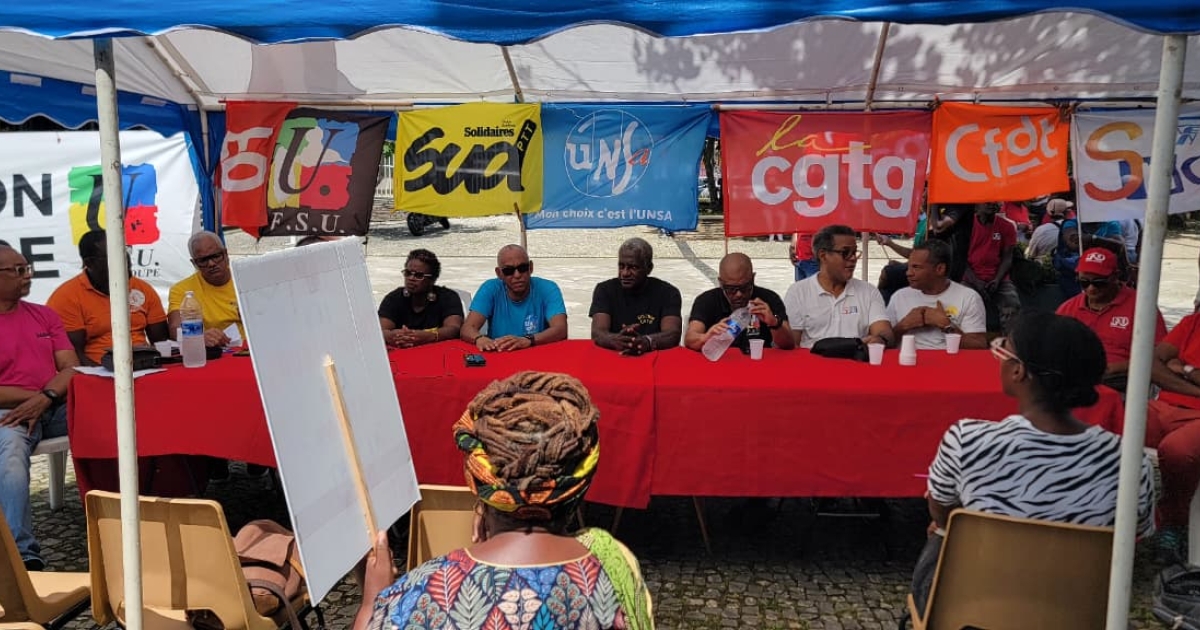     Grève du 18 septembre : forte mobilisation syndicale en Guadeloupe

