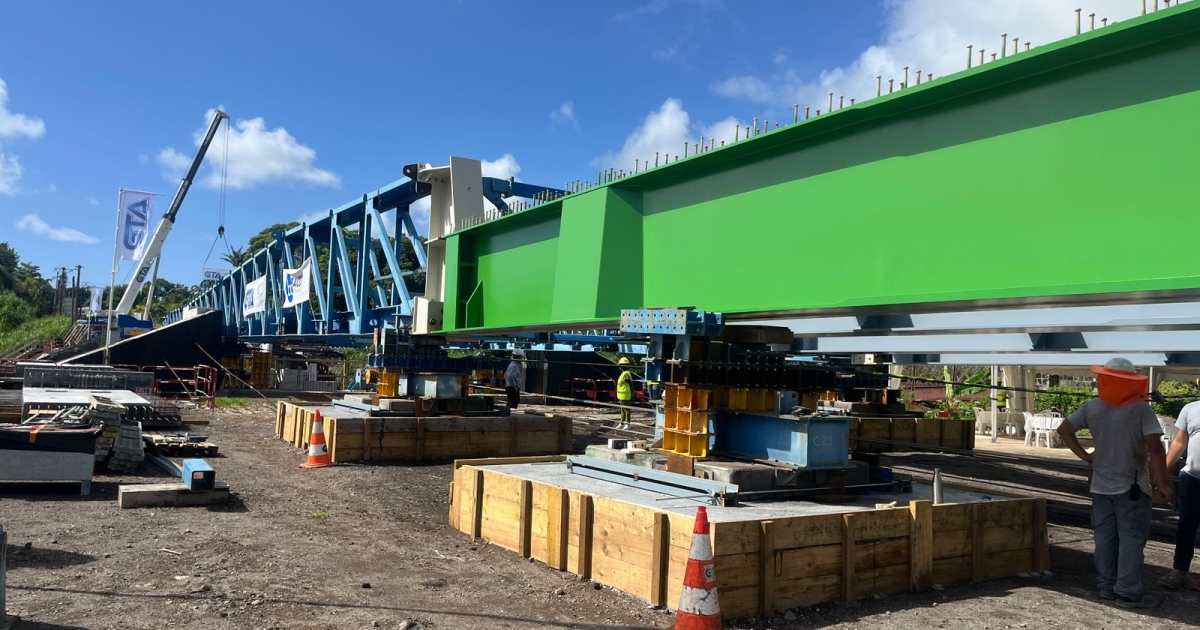     La livraison du nouveau pont de Sainte-Claire, à Goyave, prévue au premier semestre 2026

