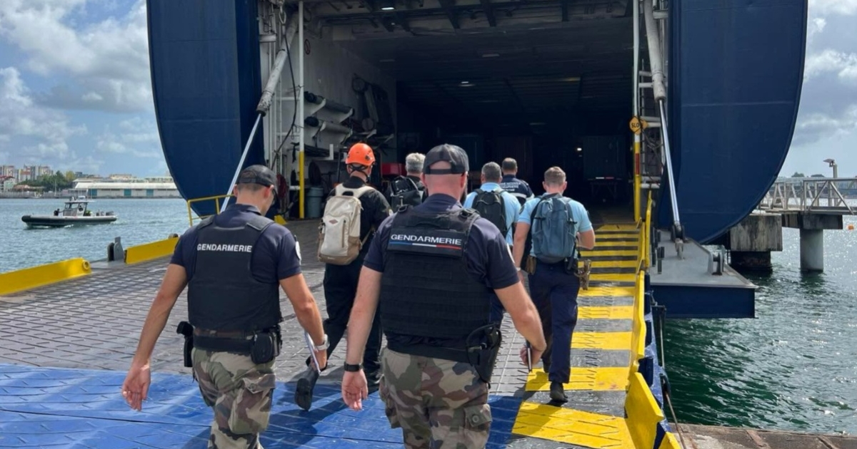     Important contrôle maritime sur le port de Jarry 

