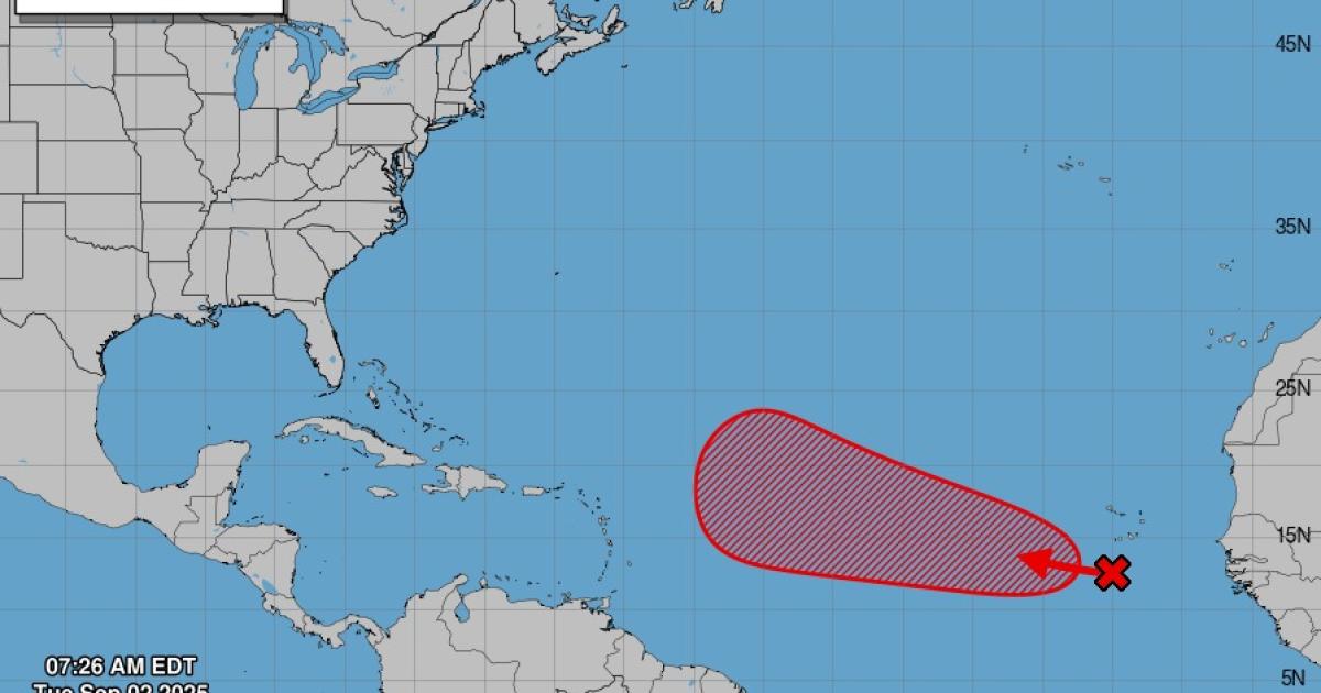     Une onde tropicale tout juste sortie d'Afrique pourrait être le prochain phénomène nommé de la saison

