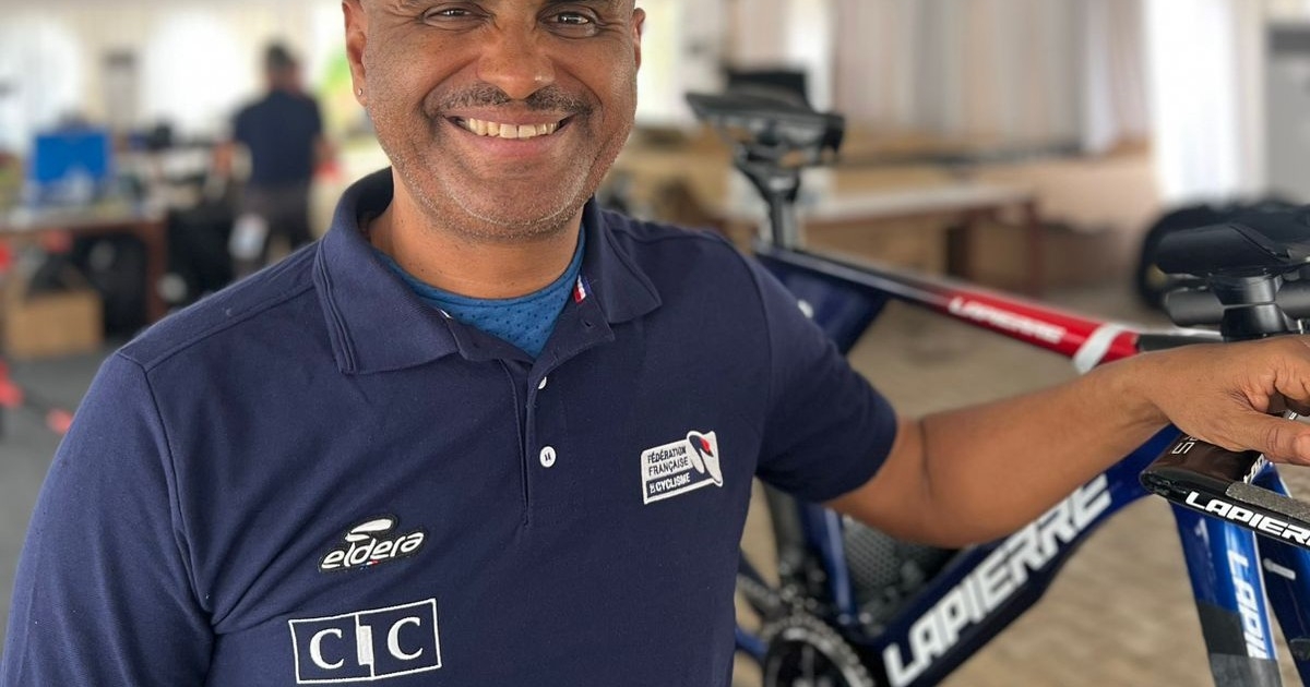     David Drumeaux régale l'équipe de France de cyclisme

