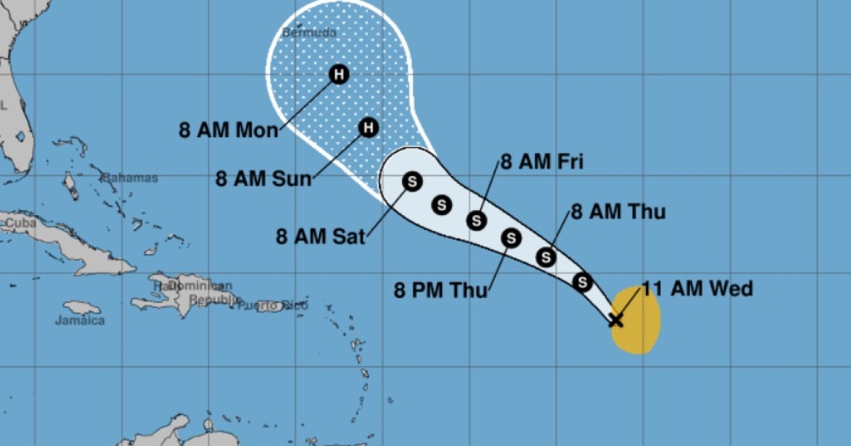     La tempête tropicale Gabrielle naît sur l'Atlantique mais ne devrait pas menacer directement les Antilles


