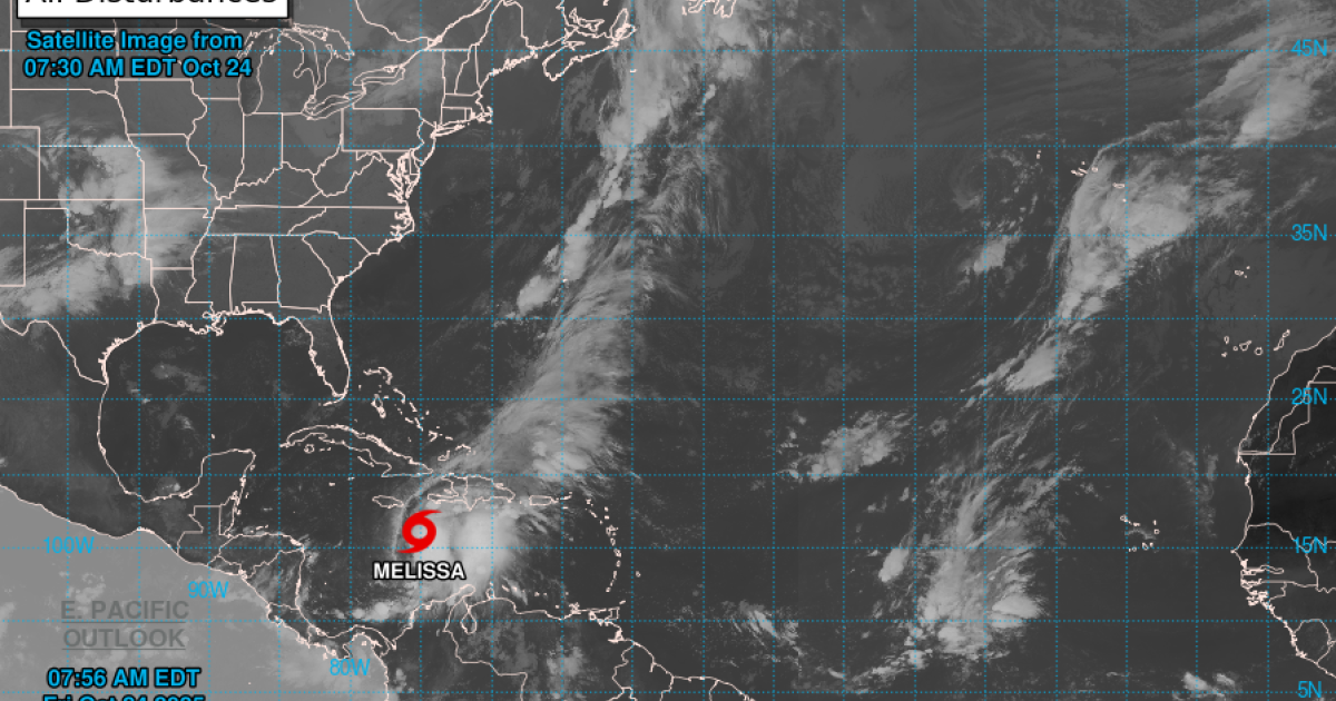     La tempête tropicale Melissa devrait devenir "un ouragan majeur" d'ici dimanche

