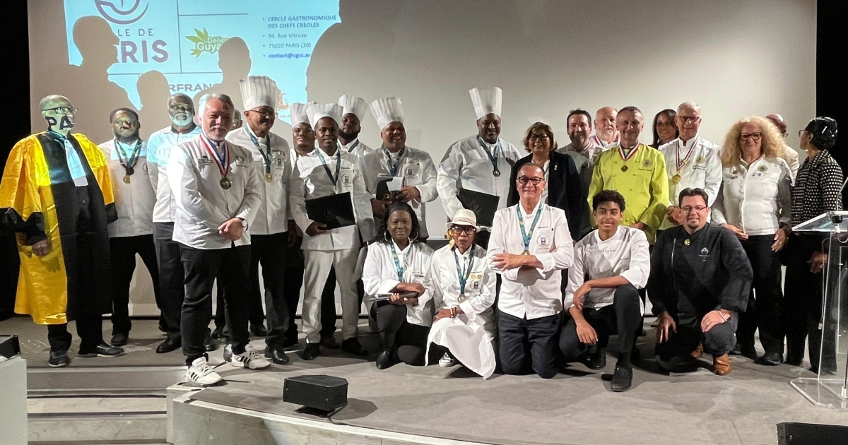     Des chefs de Martinique et de Guadeloupe intronisés à Paris

