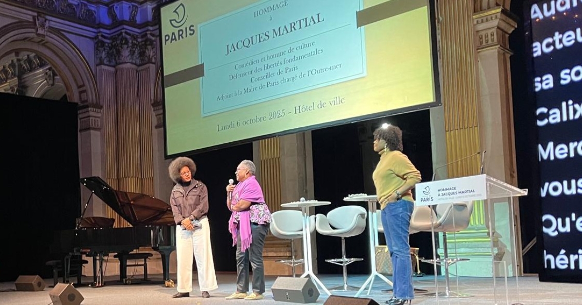     L’hommage de la mairie de Paris au comédien guadeloupéen Jacques Martial

