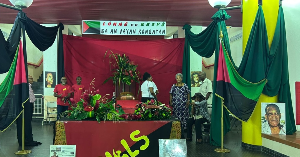     L’ultime hommage au militant communiste Guy Dufond à Fort-de-France

