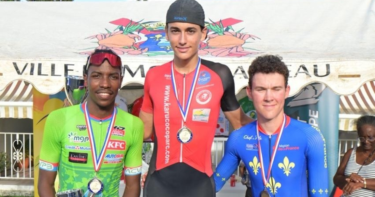     CYCLISME : Noé Carrère s’impose sur le contre-la-montre du Gwad’Avenir Tour

