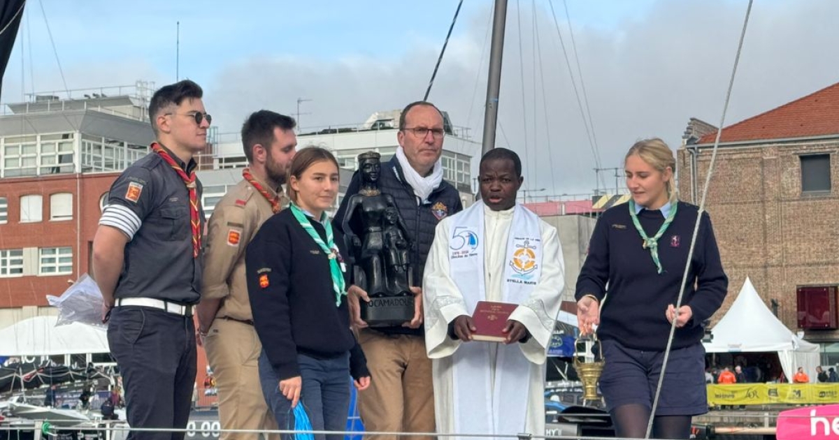     Une réplique de la Vierge noire de Rocamadour va prendre la mer pour la Martinique avec la Transat Café l’Or

