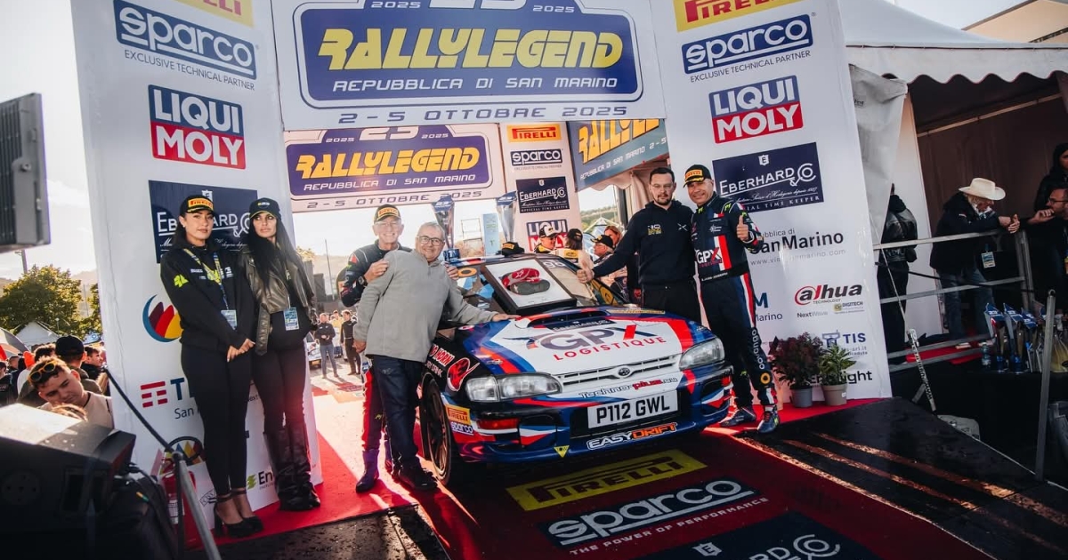     Simon Jean-Joseph vainqueur de la catégorie "Classic" du Rallyelegend à Saint-Marin

