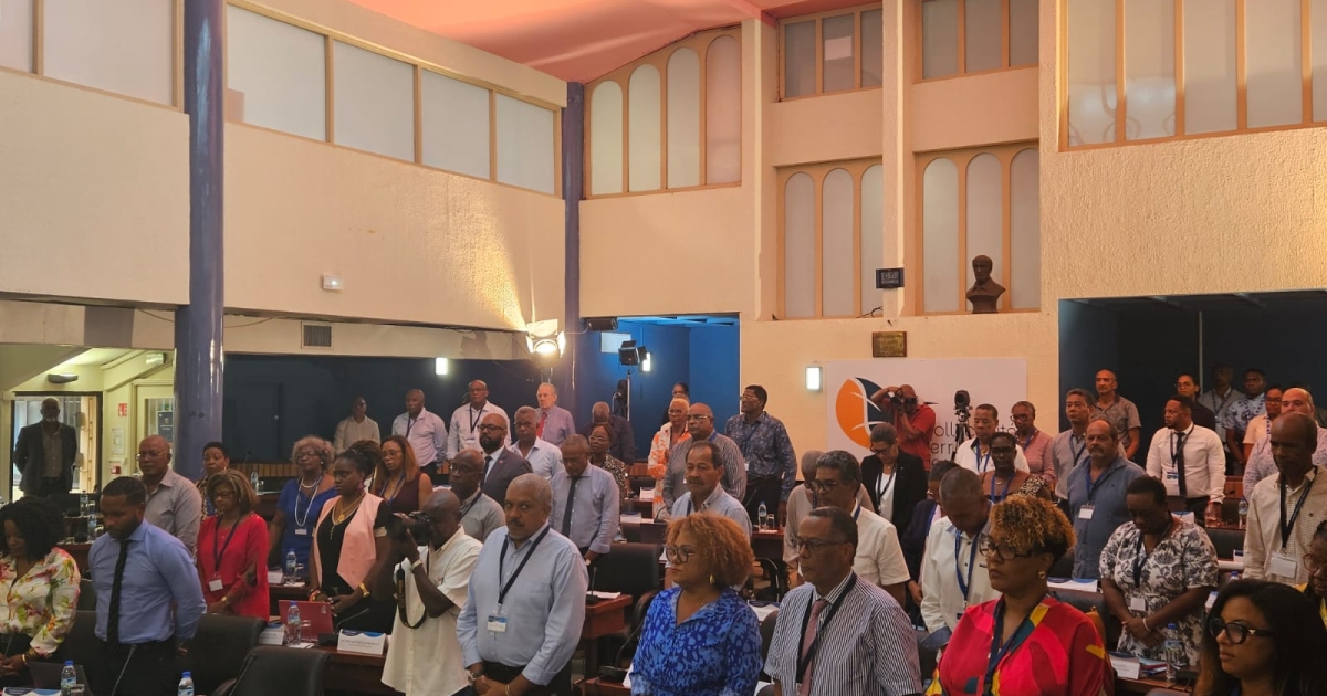     Réunis en congrès, les élus adoptent à l'unanimité la domiciliation d'un pouvoir normatif en Martinique

