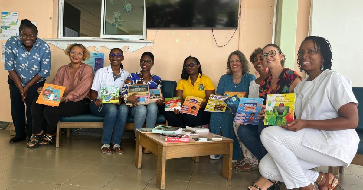     L'association Ti Banbou Madinina permet aux enfants de dépasser la maladie par la lecture et le jeu

