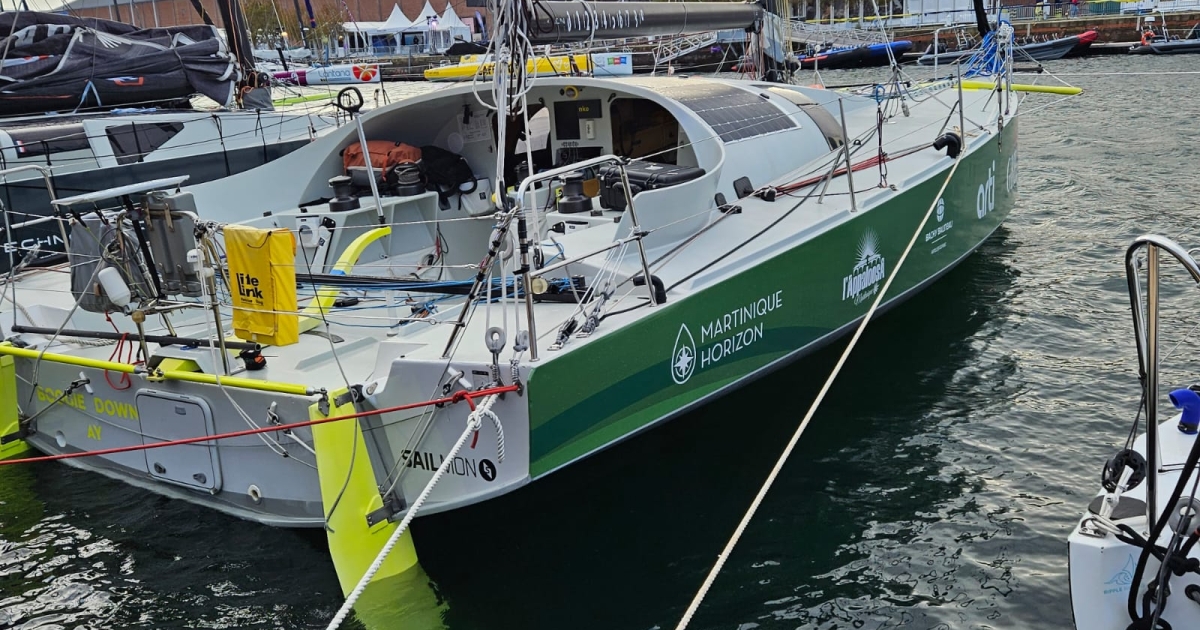     Transat Café L'Or: malgré la tempête Benjamin, les skippers martiniquais se sentent prêts pour la course


