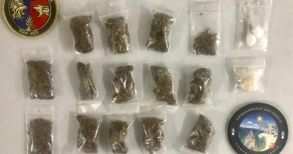     Cannabis et cocaïne saisis au cours d'une série de contrôles dans le nord Grande-Terre


