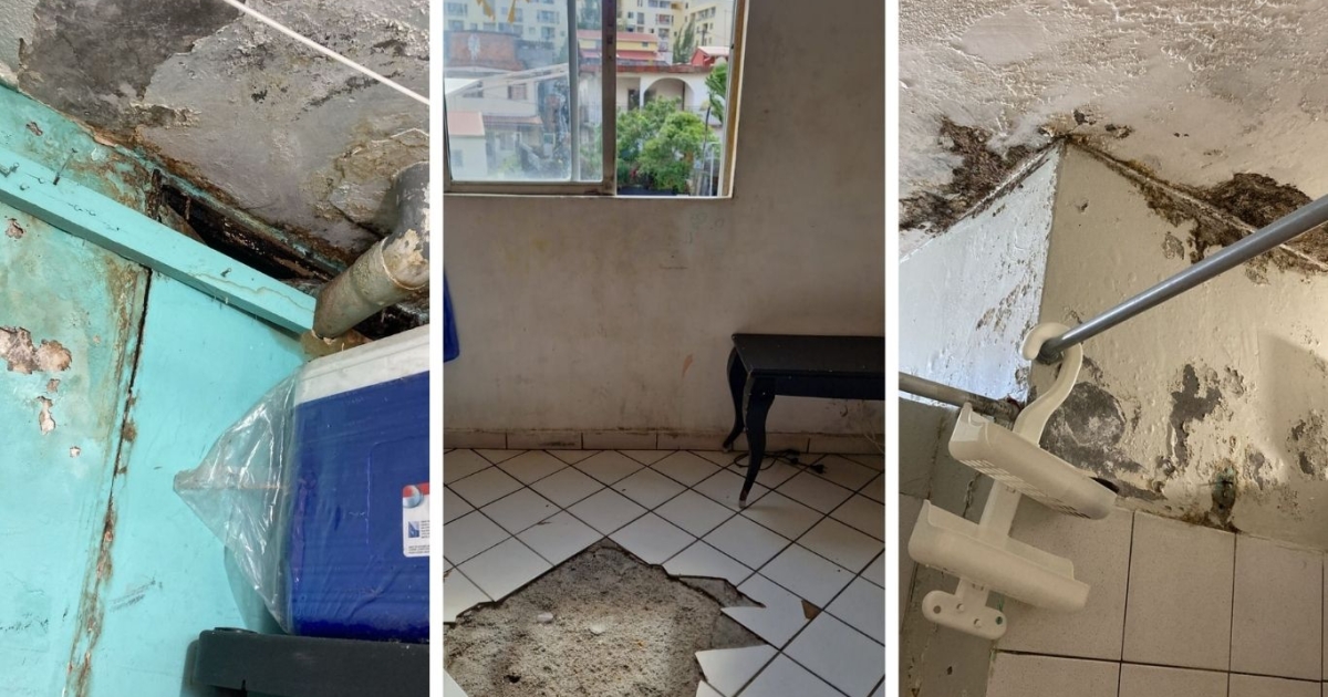     [Photos] À Canal Alaric, les habitants de la cité en colère face à l'insalubrité des logements

