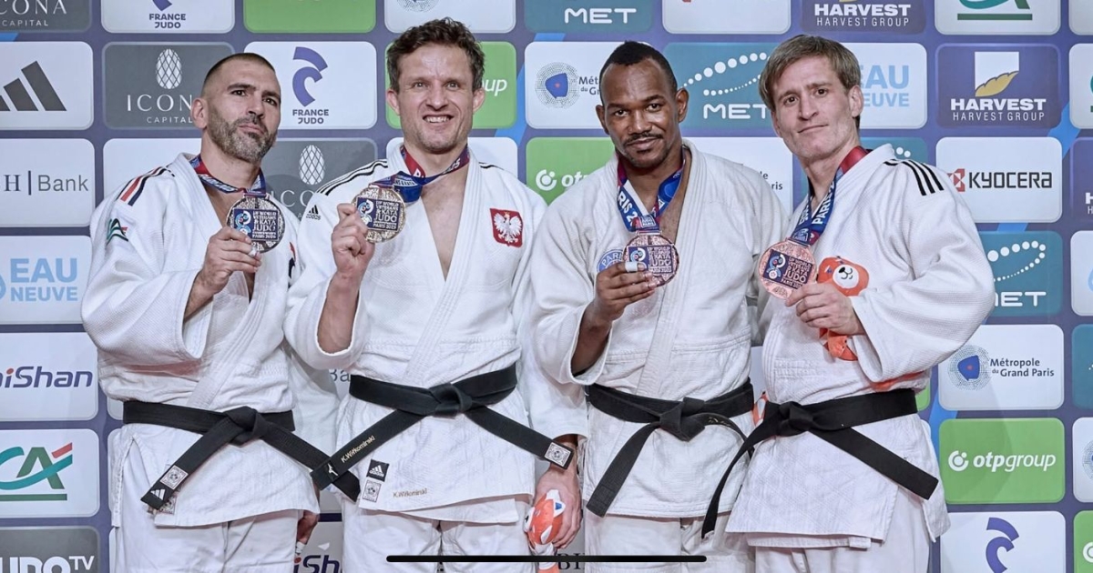     Championnats du monde vétérans : le bronze pour le judoka guadeloupéen Jimmy Guillou à Paris

