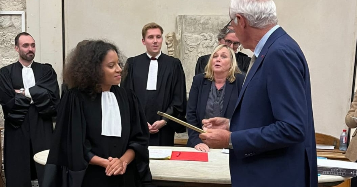     L’avocate martiniquaise Maya Saxémard brille au concours d’éloquence inter-barreaux à Montpellier

