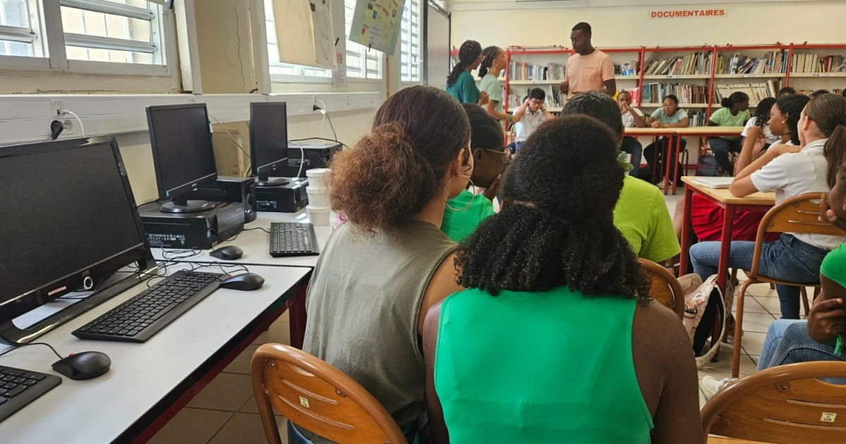     Au collège Perrinon de Fort-de-France, des élèves au cœur de la prévention du harcèlement

