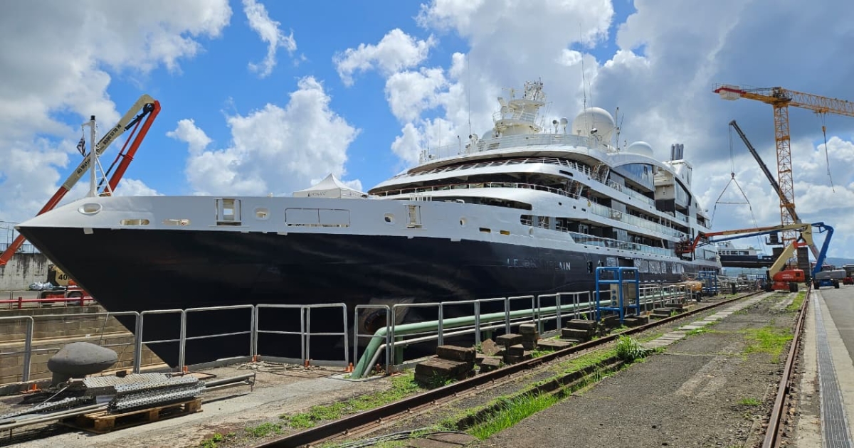     [EN IMAGES] Réparation navale : le bassin de radoub de Fort-de-France tourne à plein régime

