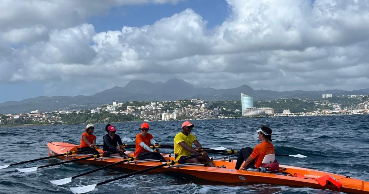     Traversée du Sud à la rame : 50 kilomètres d'aviron dans une mer houleuse

