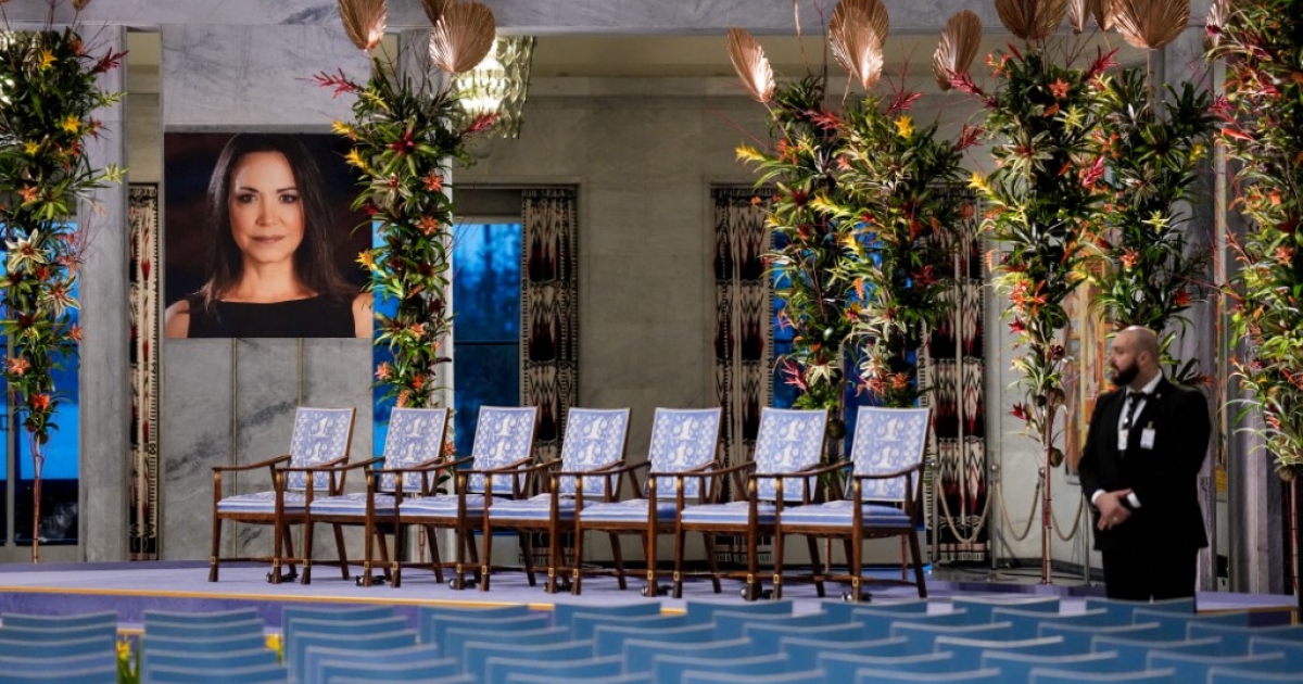     L'opposante vénézuélienne Machado en route pour Oslo mais absente de la cérémonie de remise de son Nobel de la paix

