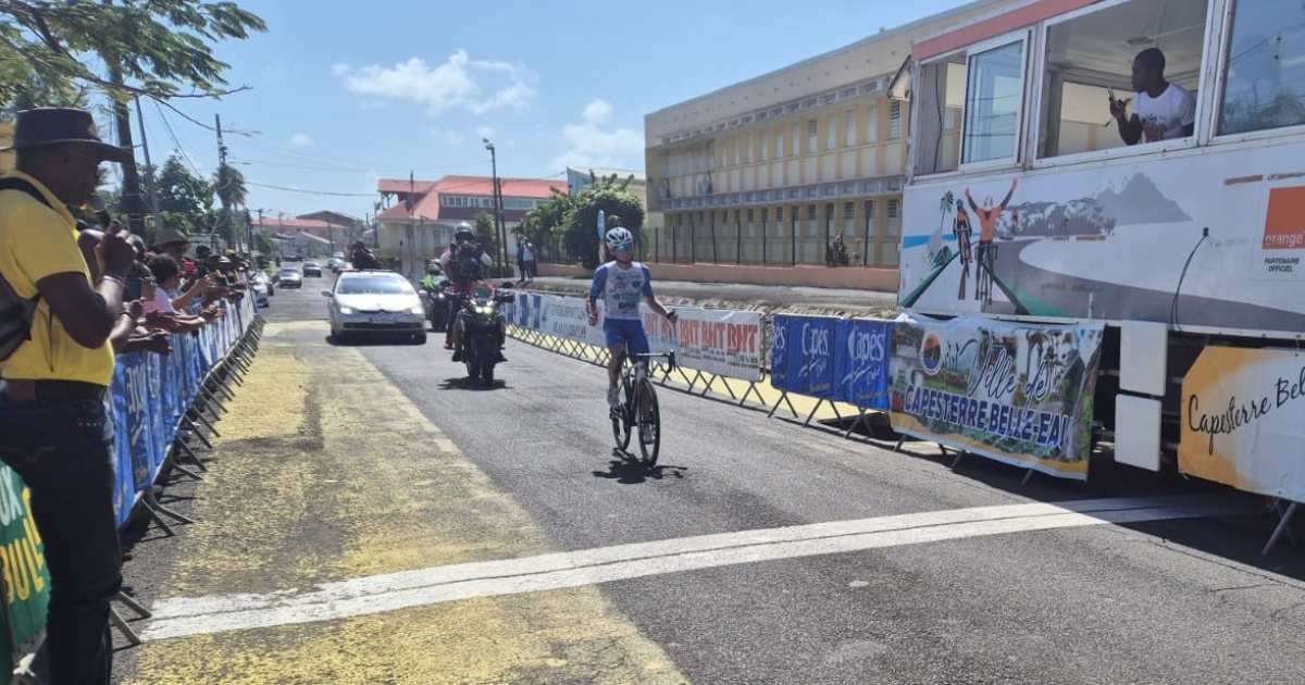     Benjamin Le Ny vainqueur de la 1ère édition du Gran Fondo des Îles de Guadeloupe

