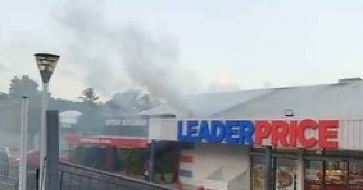     A Saint-François, un feu dans une boulangerie entraîne l’évacuation du Leader Price

