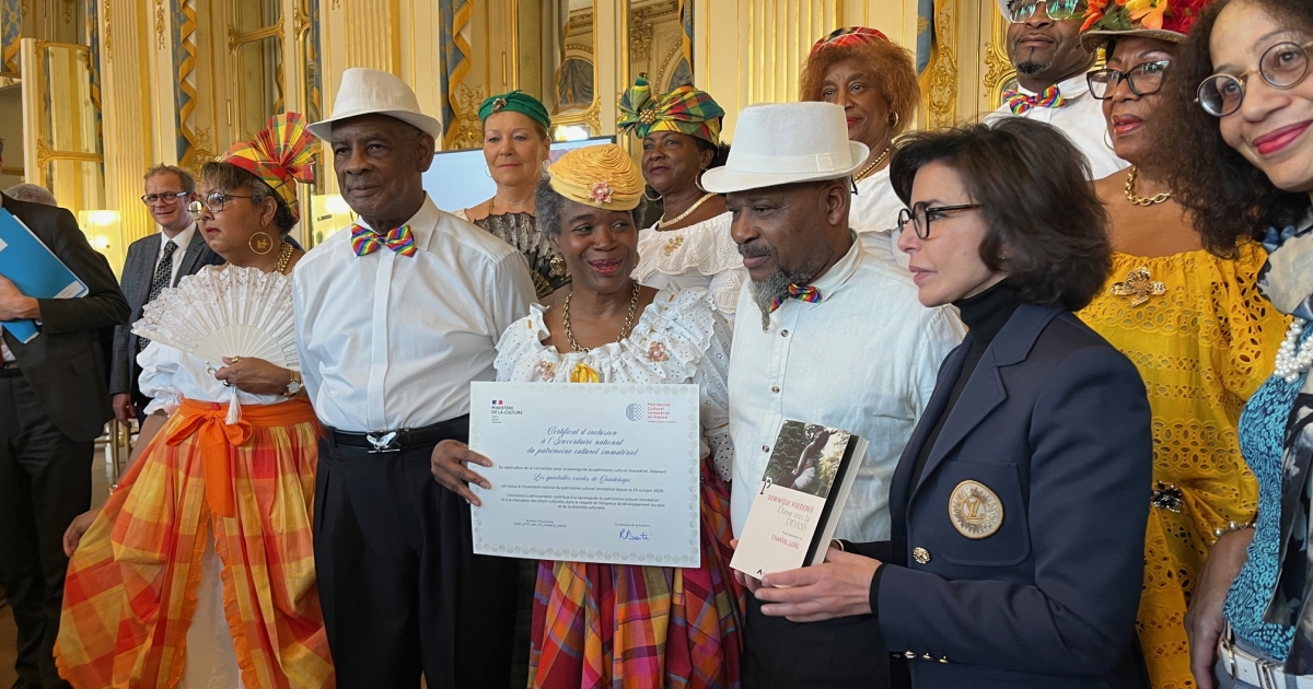     Les quadrilles de Guadeloupe officiellement inscrits au patrimoine culturel immatériel de la France

