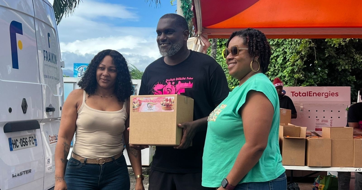     450 « Pannié Lanmou » collectés par l'association Soulaj Difikilté Frè'w

