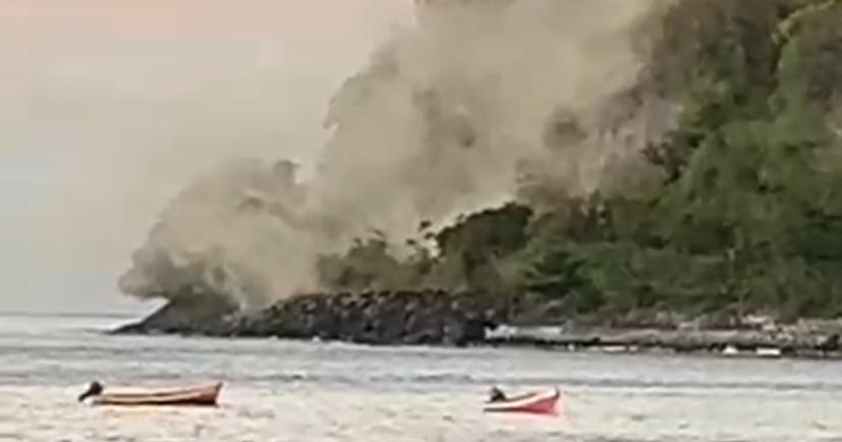     Un effondrement au Prêcheur après un séisme de magnitude 5,7

