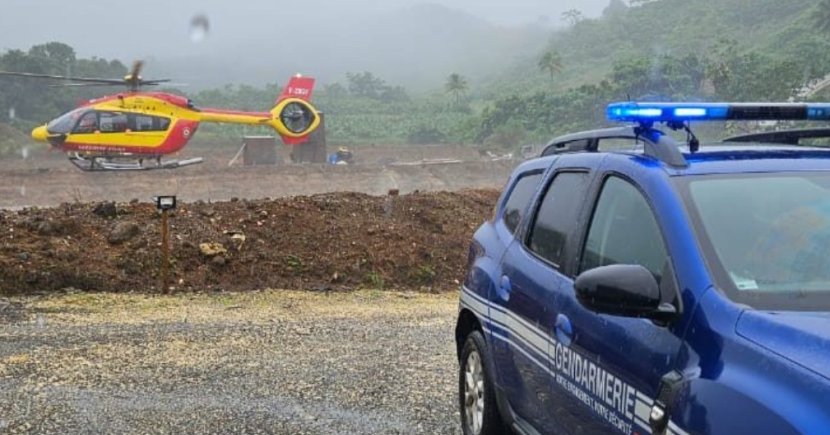    Les gendarmes et les secours engagés pour sauver une vie à Capesterre-Belle-Eau 


