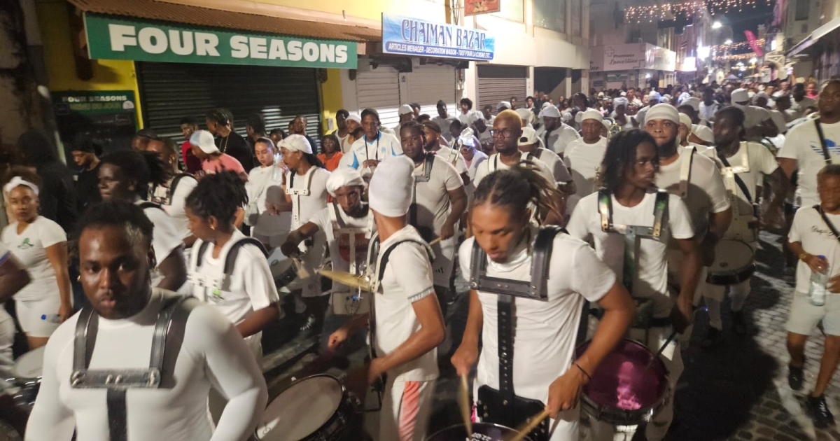     Un « chofé vidé » avant la parade carnavalesque à Fort-de-France

