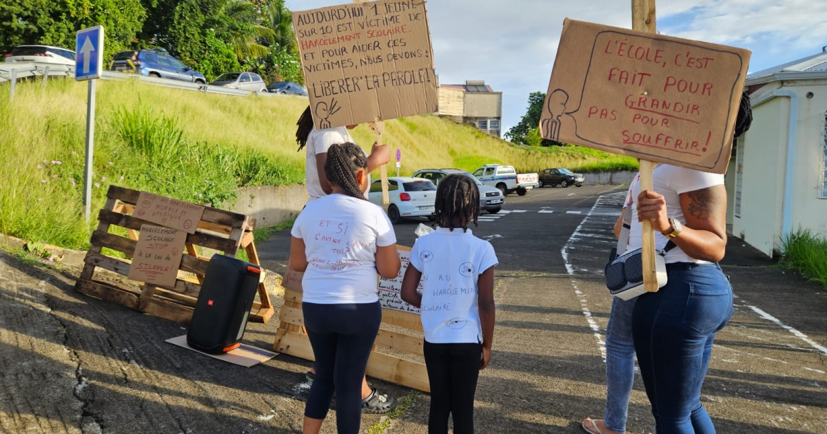     « L’école, c’est fait pour grandir, pas pour souffrir » : des parents d’élèves ont bloqué l’école Bonny Chopotte au François

