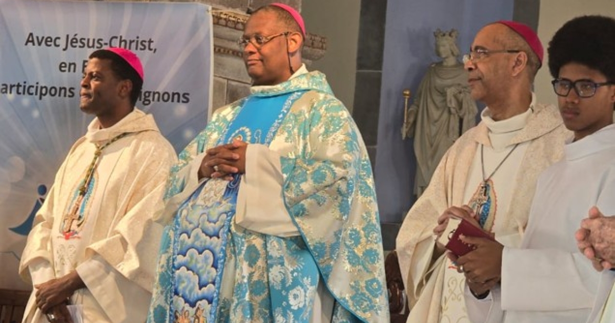     Ferveur catholique à Basse-Terre pour la première messe de l'année de la Province Antilles-Guyane

