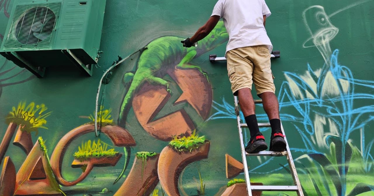     [VIDEO] La « Jam ArtMada », un avant-goût du festival de street art à Fort-de-France

