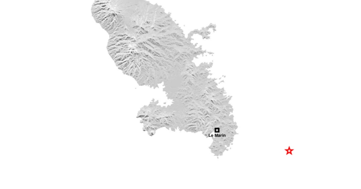     La terre a tremblé en Martinique, séisme de magnitude 3,6 

